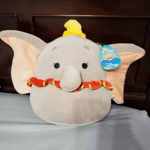 NWT Disney Dumbo Squishmallow 11" Stuffed Toy kids Baby Elephant